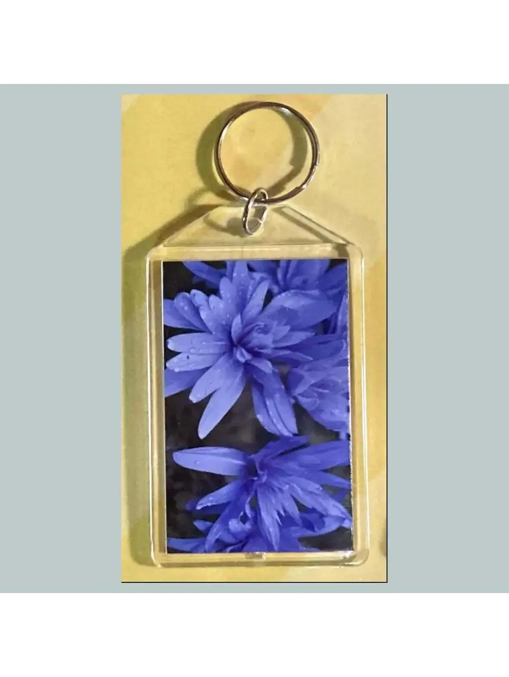 3697 Fall Crocus Acrylic Keychain | Floral Keychain | Flower Lover Gift